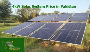 4kw Solar system Price in Pakistan 2024